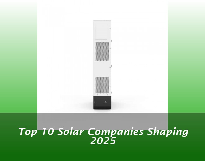 Top 10 Solar Companies Shaping 2025